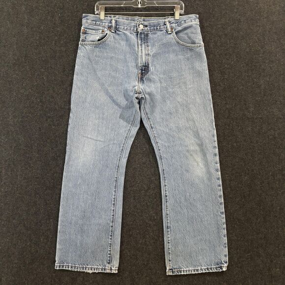Levis 517 Jeans Men's 36x29 Blue Denim Straight Leg Boot Cut - Picture 1 of 14
